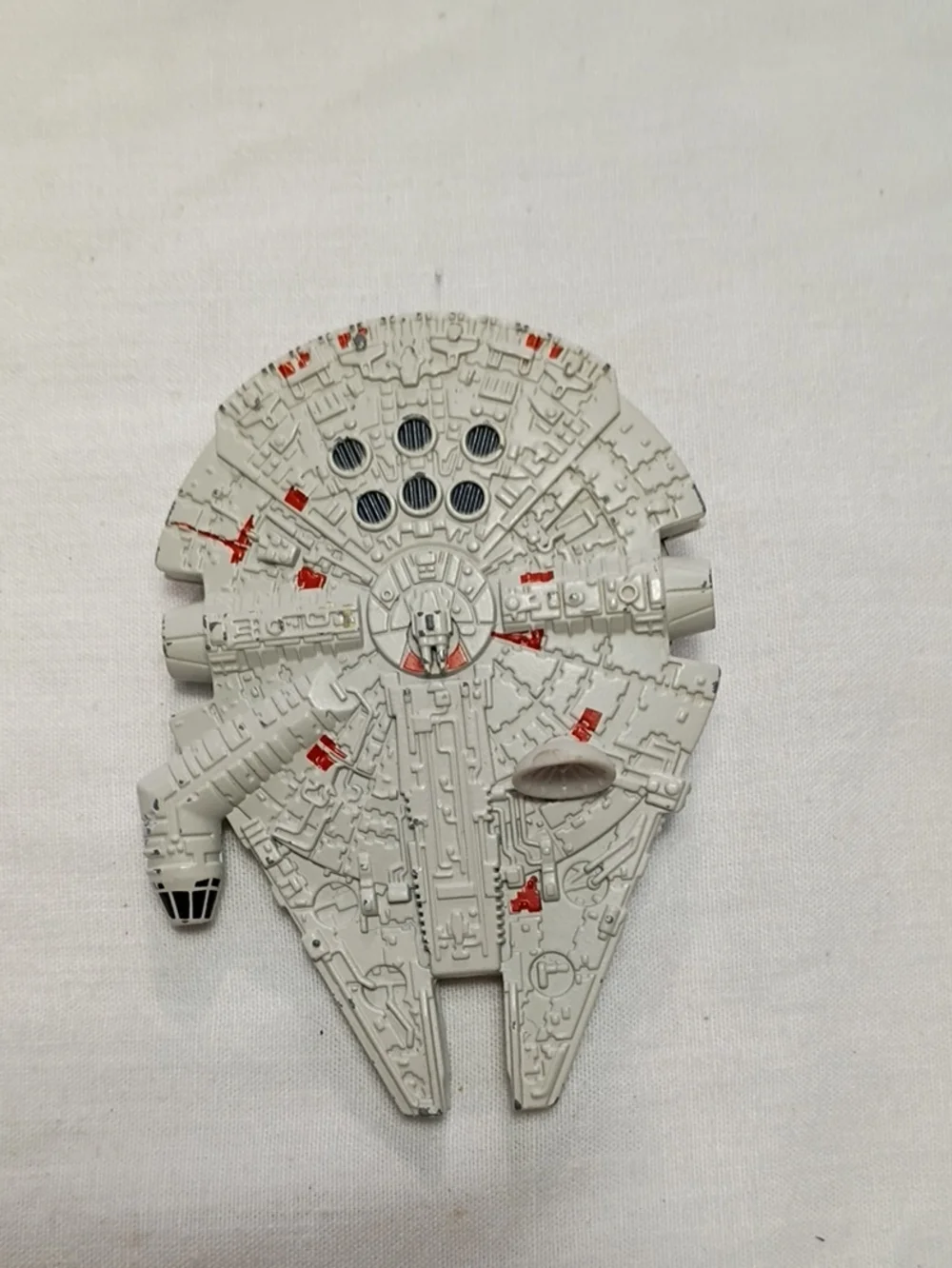 EUC Star Wars Lucas Film Figurines Millennium Falcon Tie Fighter At At Walker